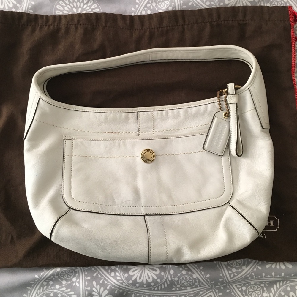White Coach Bag